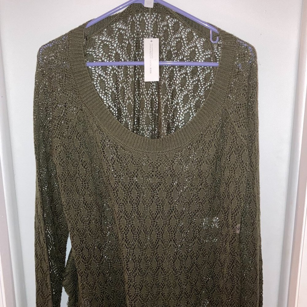 Sweater with Split Sides